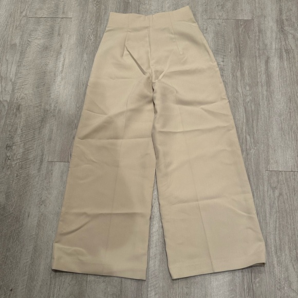 NWOT Zara Wide Leg Pants - Picture 5 of 7